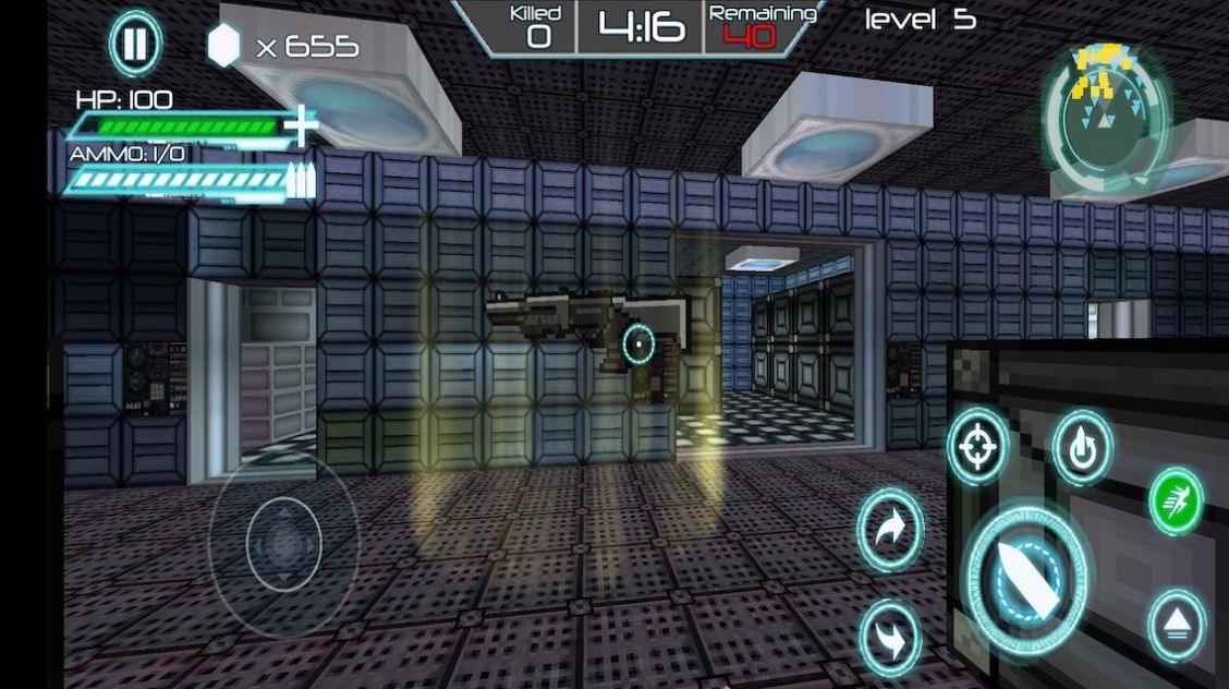 機(jī)器人忍者戰(zhàn)斗游戲安卓版（Robot Ninja Battle Royale）截圖2