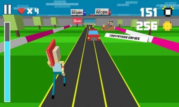 復古跑酷游戲中文版（RETROSHIFTER）截圖4