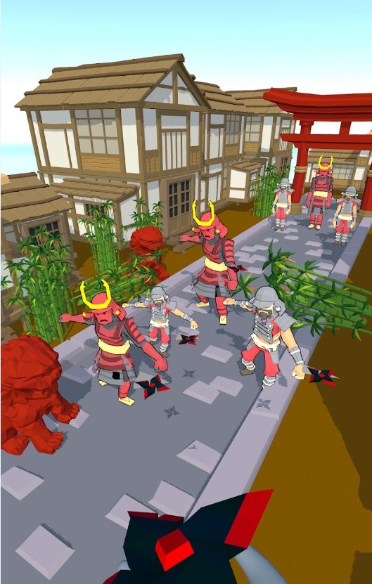 手里劍武士游戲安卓版（NinjaShuriken）截圖1