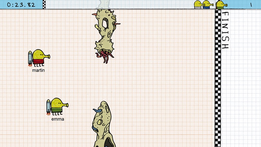 doodle jump race2蘋果下載中文版截圖3