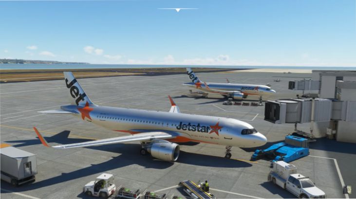 城市航空公司飛行模擬器游戲手機(jī)版截圖1