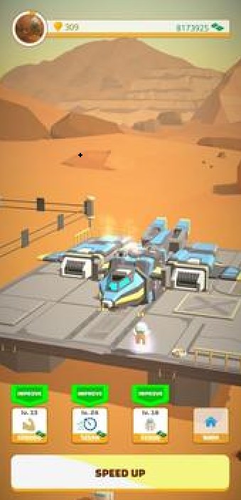 閑置宇航員大亨探索游戲中文版（Idle Astronaut Tycoon Explore）截圖3