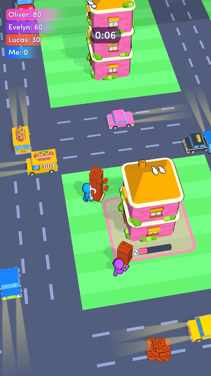 城鎮(zhèn)賽跑游戲安卓版（Town Race）截圖1