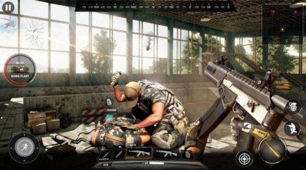 特種部隊(duì)吃雞作戰(zhàn)游戲安卓版（Critical Action Crossfire Game）截圖1