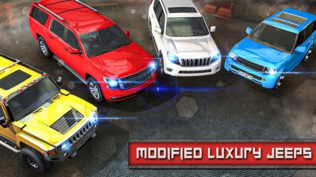 瘋狂吉普出租車駕駛游戲手機(jī)版（Crazy Taxi Jeep Drive）截圖2