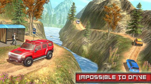 瘋狂吉普出租車駕駛游戲手機(jī)版（Crazy Taxi Jeep Drive）截圖1