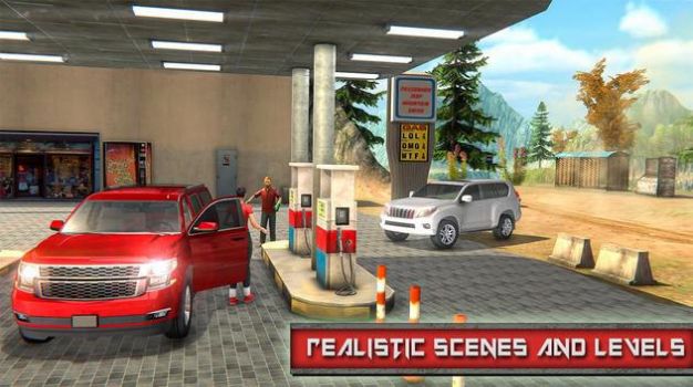 瘋狂吉普出租車駕駛游戲手機(jī)版（Crazy Taxi Jeep Drive）截圖4
