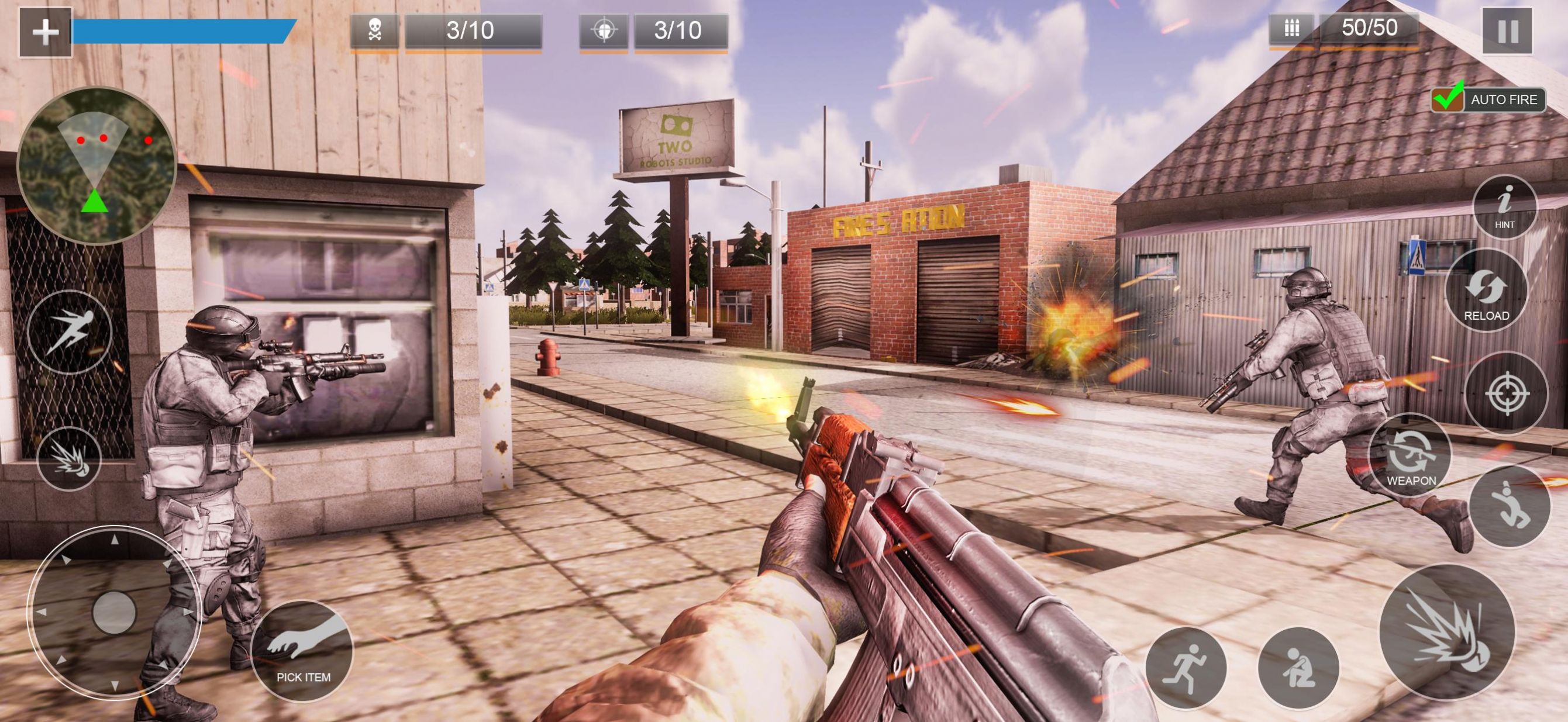 fps部隊射擊游戲安卓手機版（FPS Shooting Games: Gun Games）截圖1