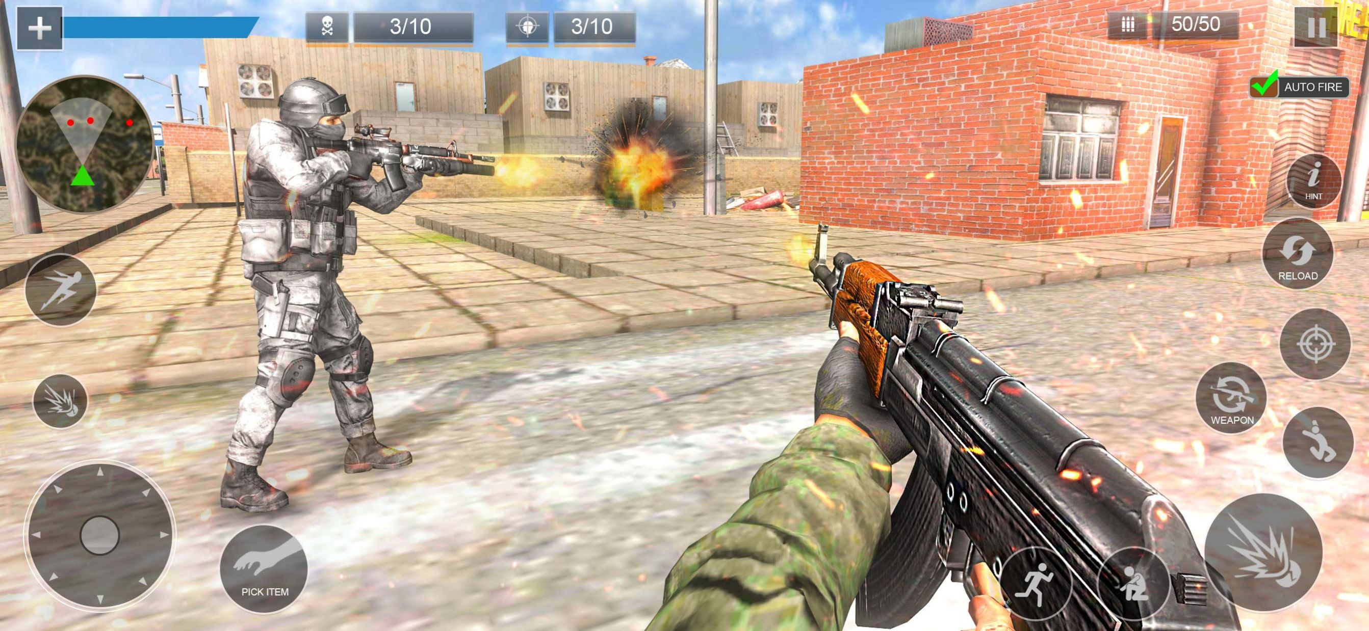 fps部隊射擊游戲安卓手機版（FPS Shooting Games: Gun Games）截圖3