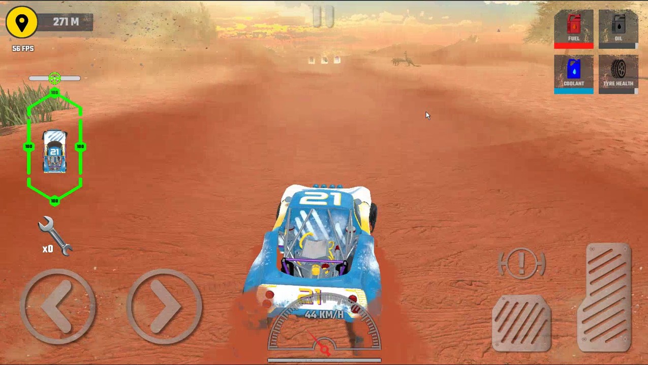 芬克沙漠竞赛游戏版（Finke Desert Race）截图4: