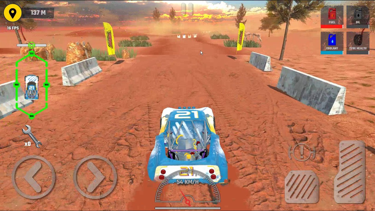 芬克沙漠竞赛游戏版（Finke Desert Race）截图2: