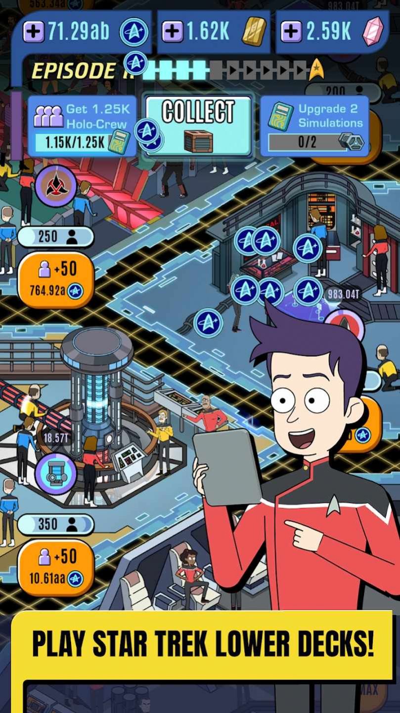 星際迷航下層艦員手機(jī)版游戲（Star Trek Lower Decks Mobile）截圖2
