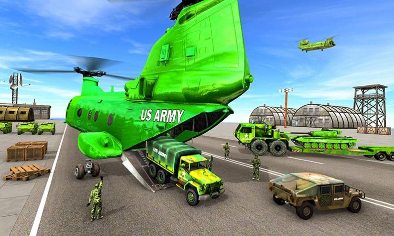 軍事運輸模擬器游戲手機版（US Army Transporter Sim）截圖3