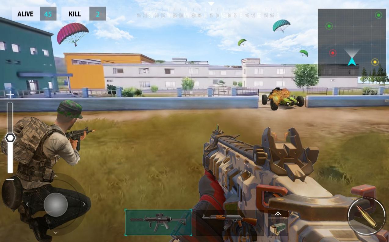 吃雞小隊(duì)?wèi)?zhàn)爭(zhēng)游戲中文手機(jī)版（Offline Player Squad FIre Gun）截圖1