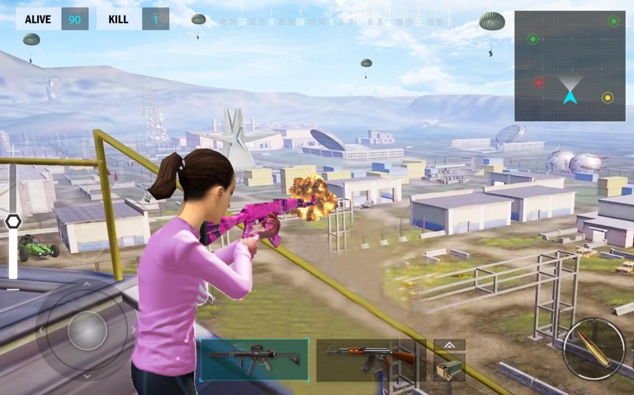 吃雞小隊(duì)?wèi)?zhàn)爭(zhēng)游戲中文手機(jī)版（Offline Player Squad FIre Gun）截圖3