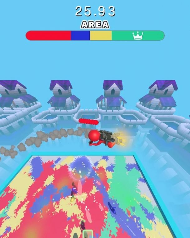 油漆槍戰(zhàn)競技場游戲安卓版（Paint.io）截圖2