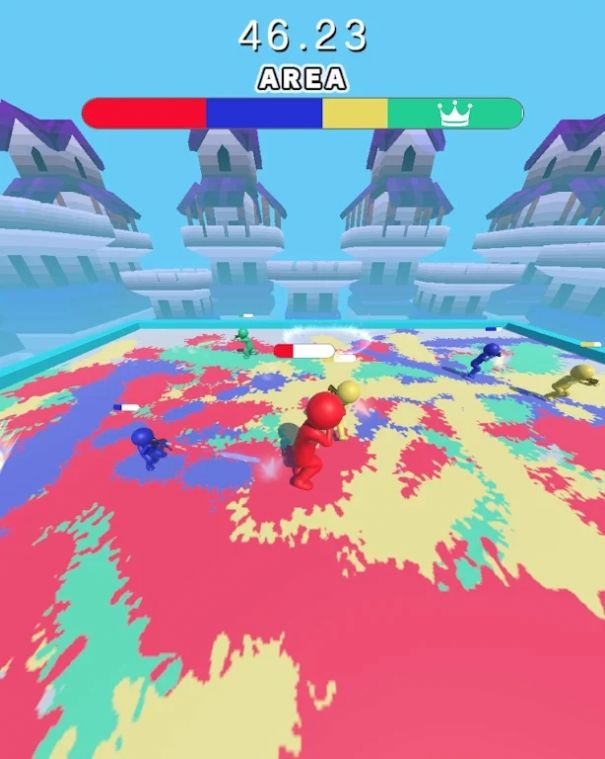 油漆槍戰(zhàn)競技場游戲安卓版（Paint.io）截圖3