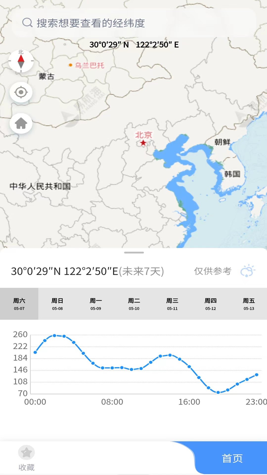 海上通全國(guó)漁場(chǎng)風(fēng)力天氣預(yù)報(bào)app截圖3