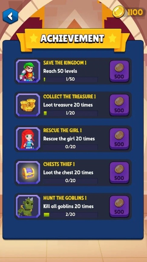 Lucky Hero Puzzle幸運(yùn)英雄解謎游戲最新版截圖1