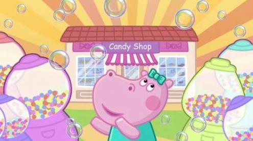 小豬佩奇的糖果店游戲最新版（Candy bar）截圖1