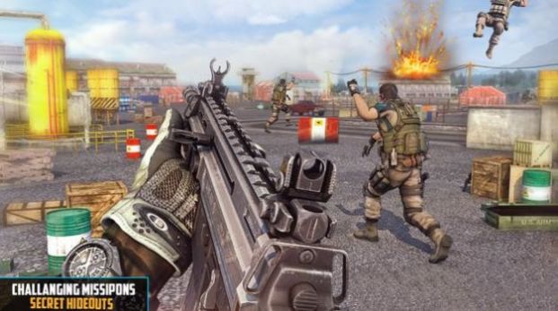 fps掩護射手離線游戲安卓手機版（fps cover shooter Offline）截圖2