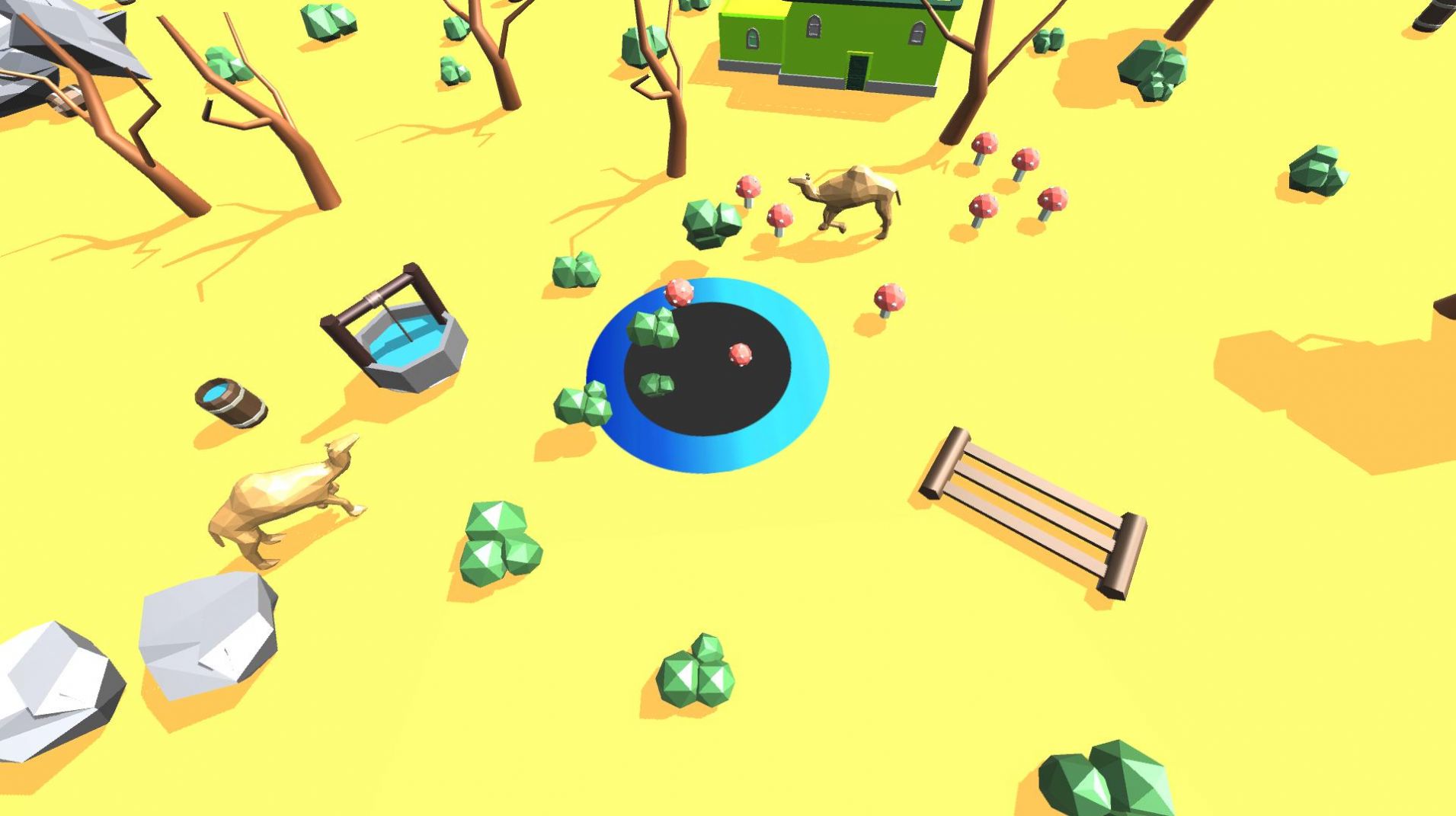 吸塵器吞噬游戲安卓版（Vacuum Hole 3D）截圖1