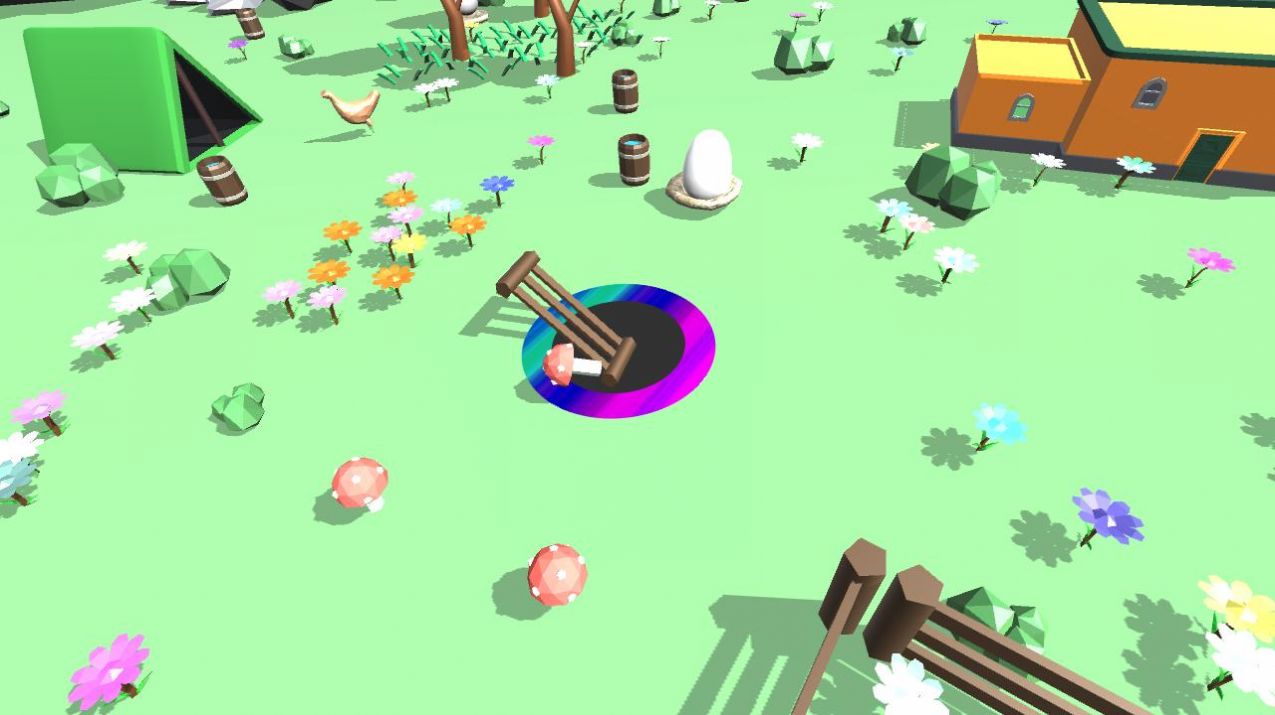 吸塵器吞噬游戲安卓版（Vacuum Hole 3D）截圖2