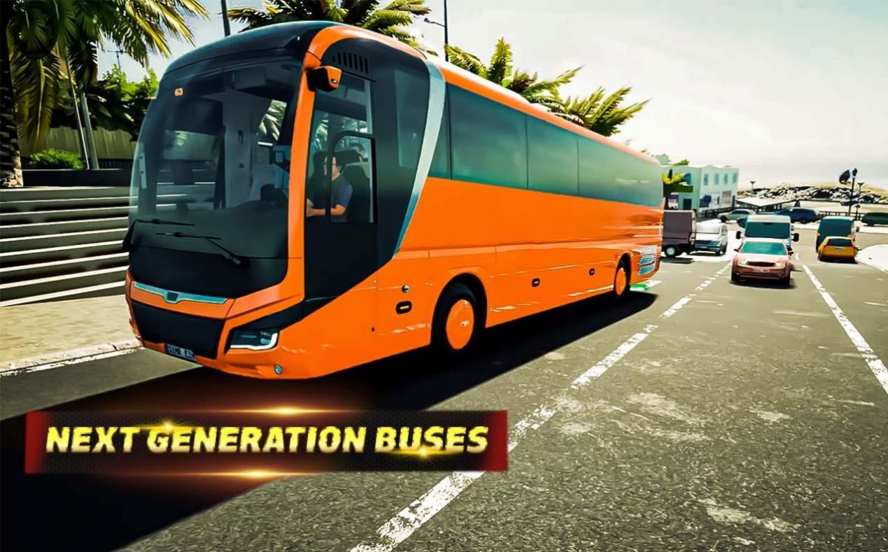 公交車停車駕駛模擬游戲最新手機(jī)版（Bus Simulation）截圖1