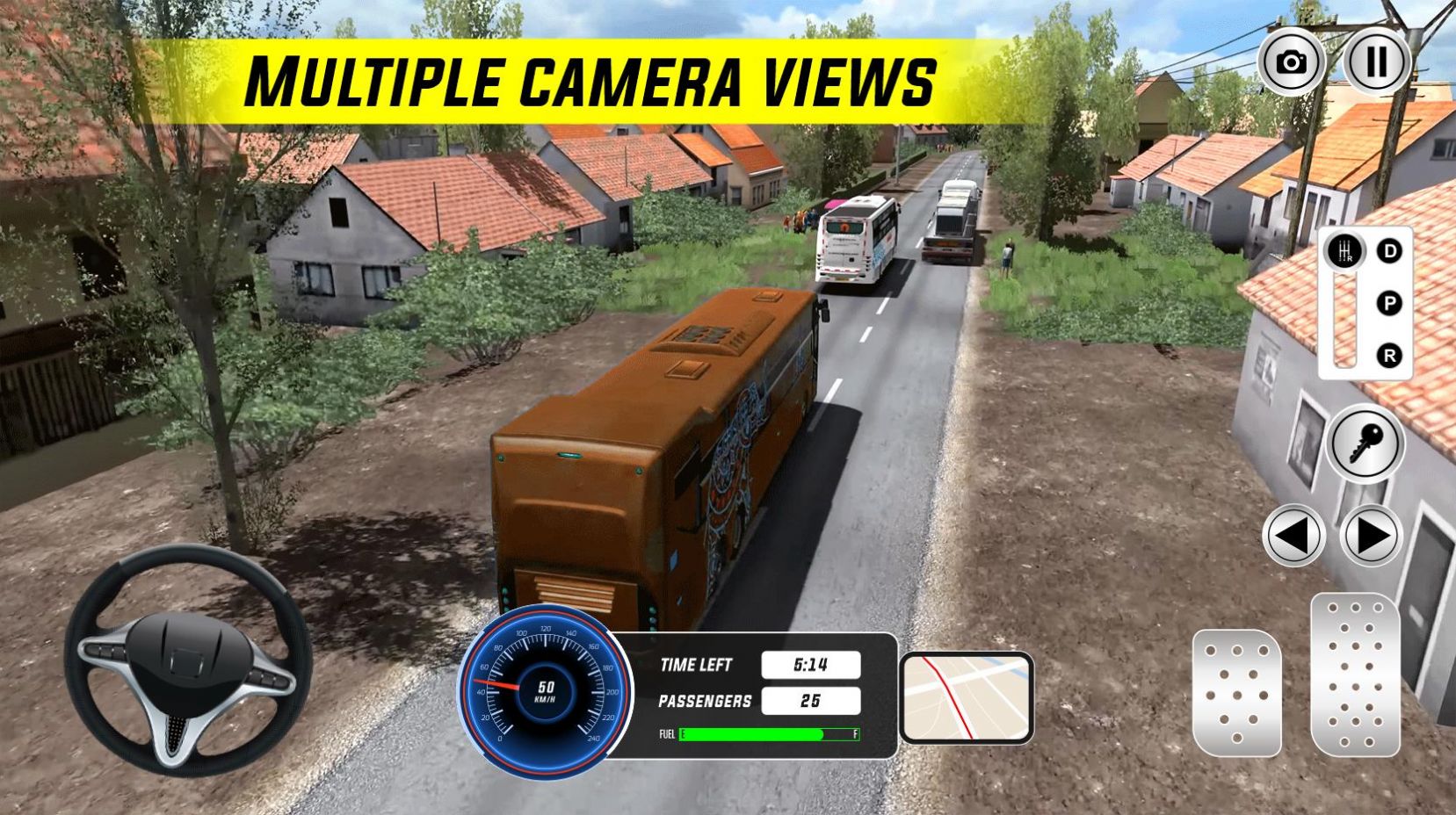 歐洲長(zhǎng)途巴士模擬駕駛游戲2022手機(jī)版（Ultimate Bus Simulator）截圖1