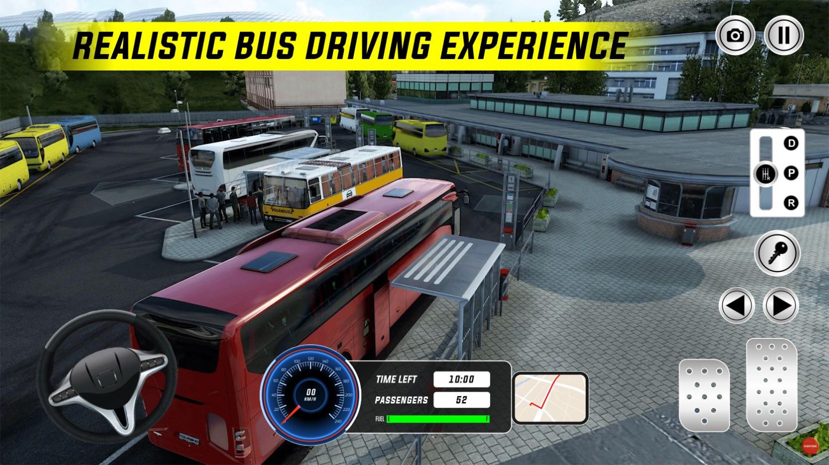 歐洲長(zhǎng)途巴士模擬駕駛游戲2022手機(jī)版（Ultimate Bus Simulator）截圖3