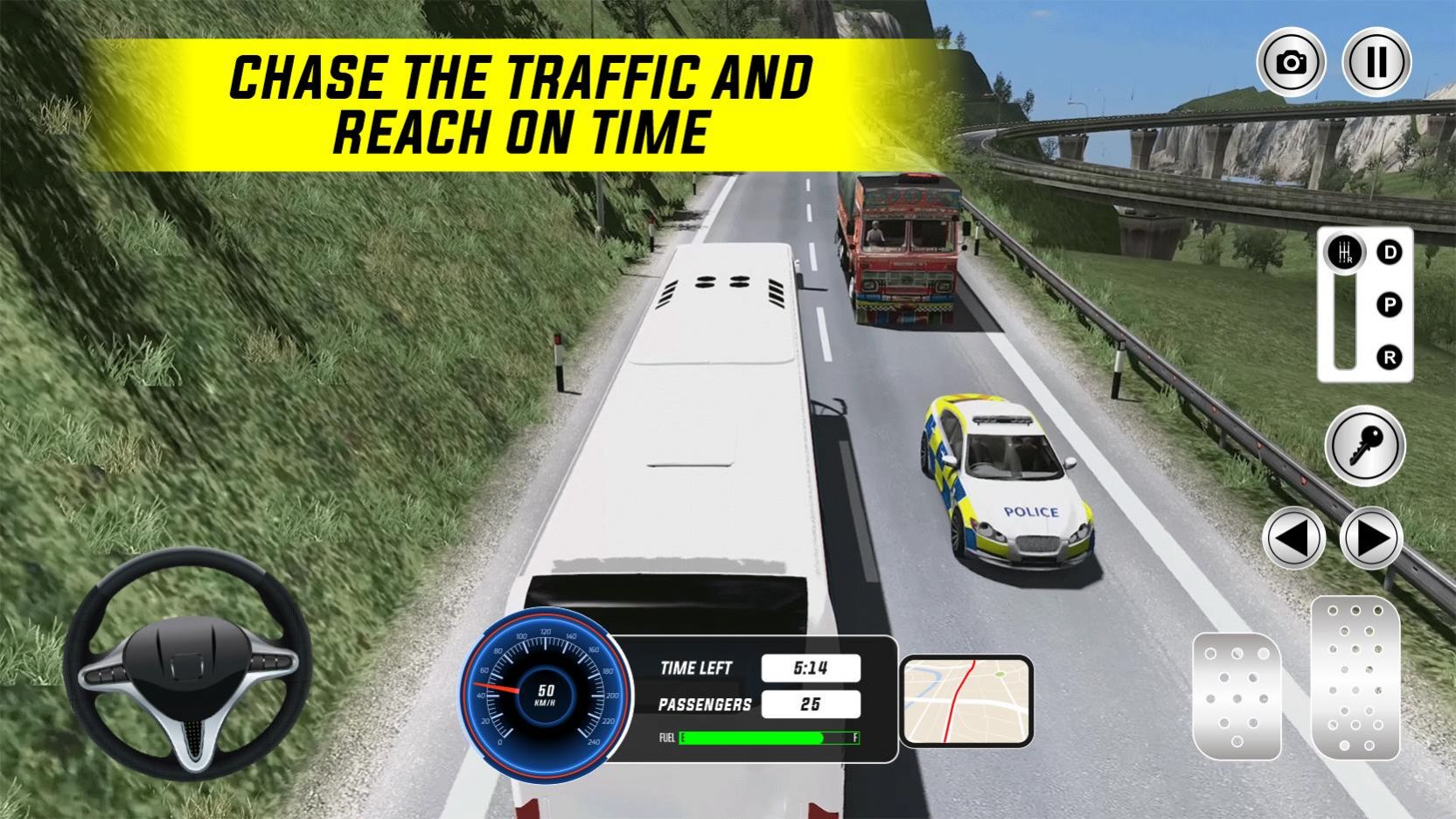 歐洲長(zhǎng)途巴士模擬駕駛游戲2022手機(jī)版（Ultimate Bus Simulator）截圖4