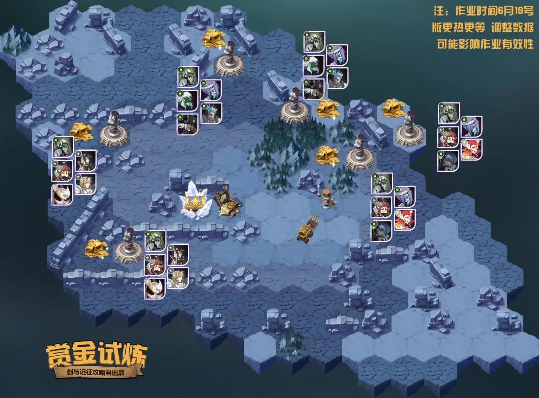劍與遠征凱倫試煉之地攻略：凱倫賞金試煉通關(guān)路線推薦