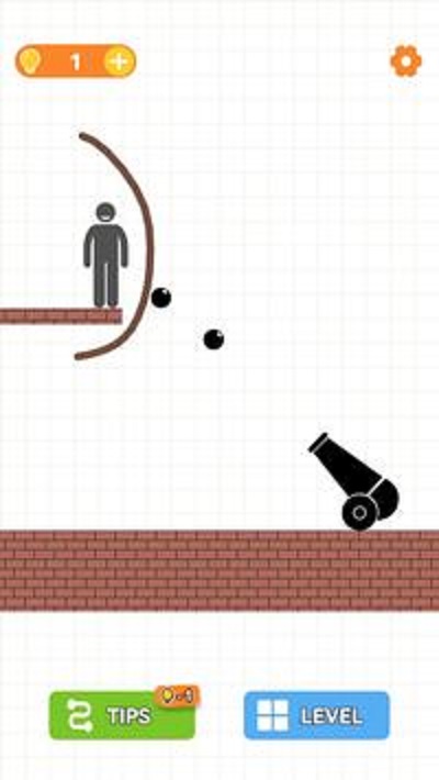 畫線救火柴人游戲版（Stickman）截圖1
