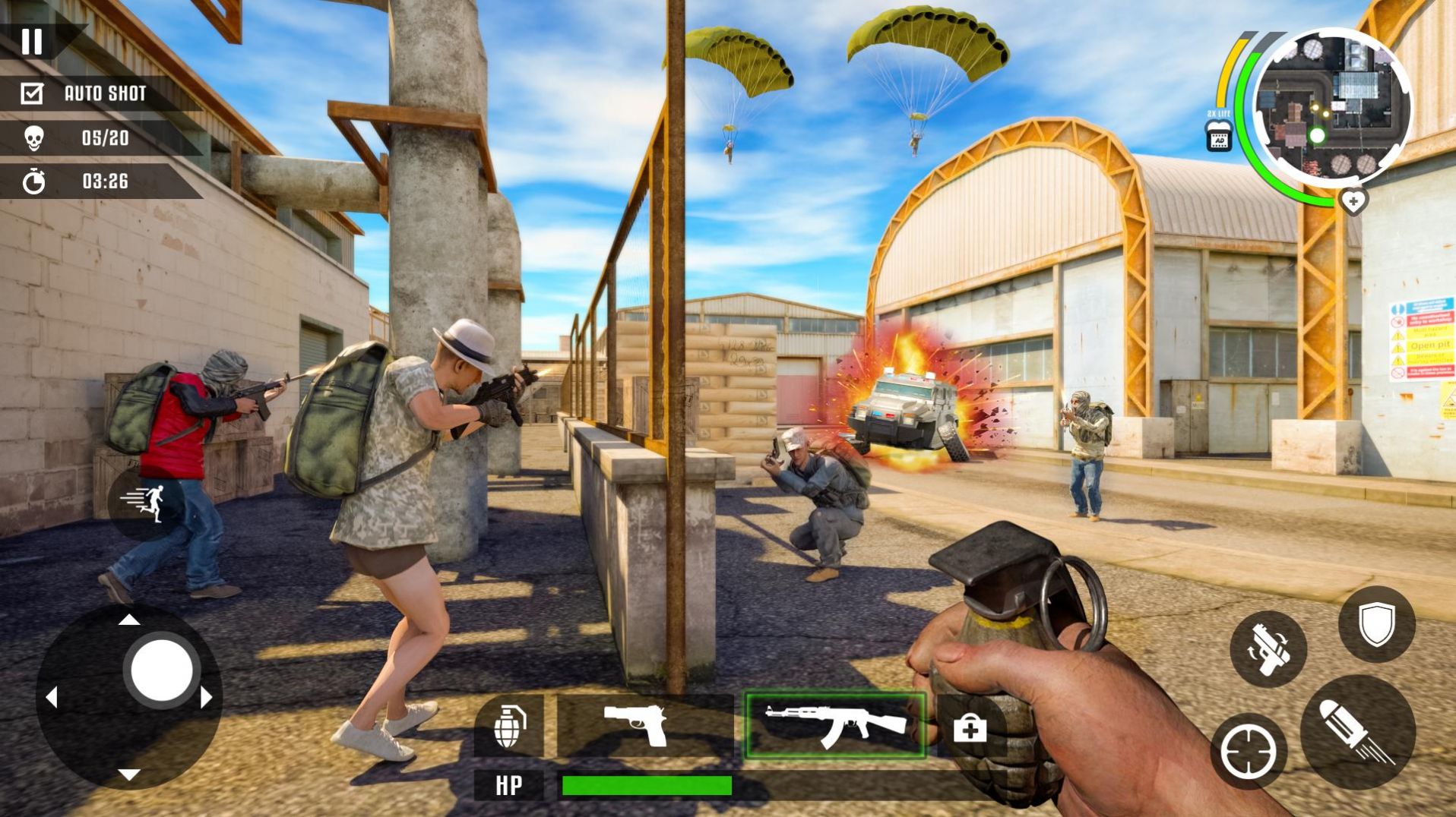 實(shí)彈射擊戰(zhàn)場游戲安卓版（Real Gun Shooting Fps Strike）截圖1