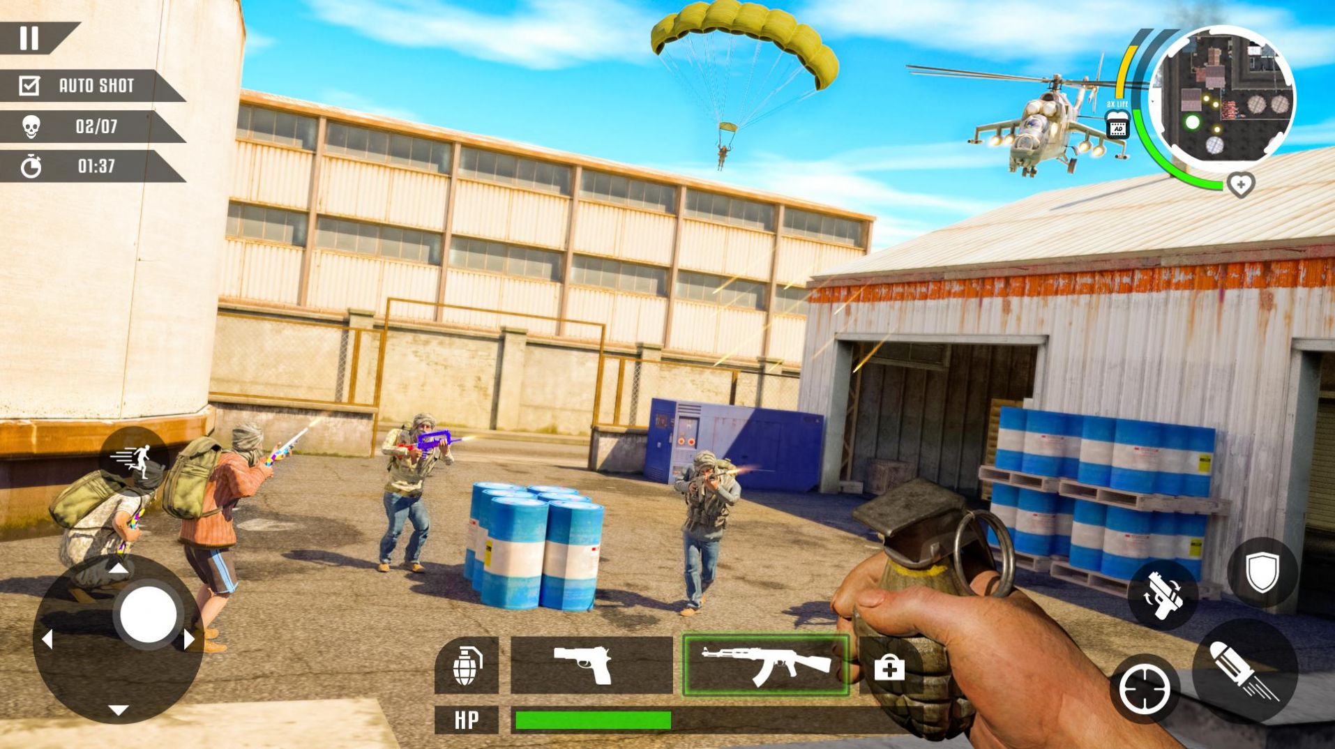 實(shí)彈射擊戰(zhàn)場游戲安卓版（Real Gun Shooting Fps Strike）截圖2