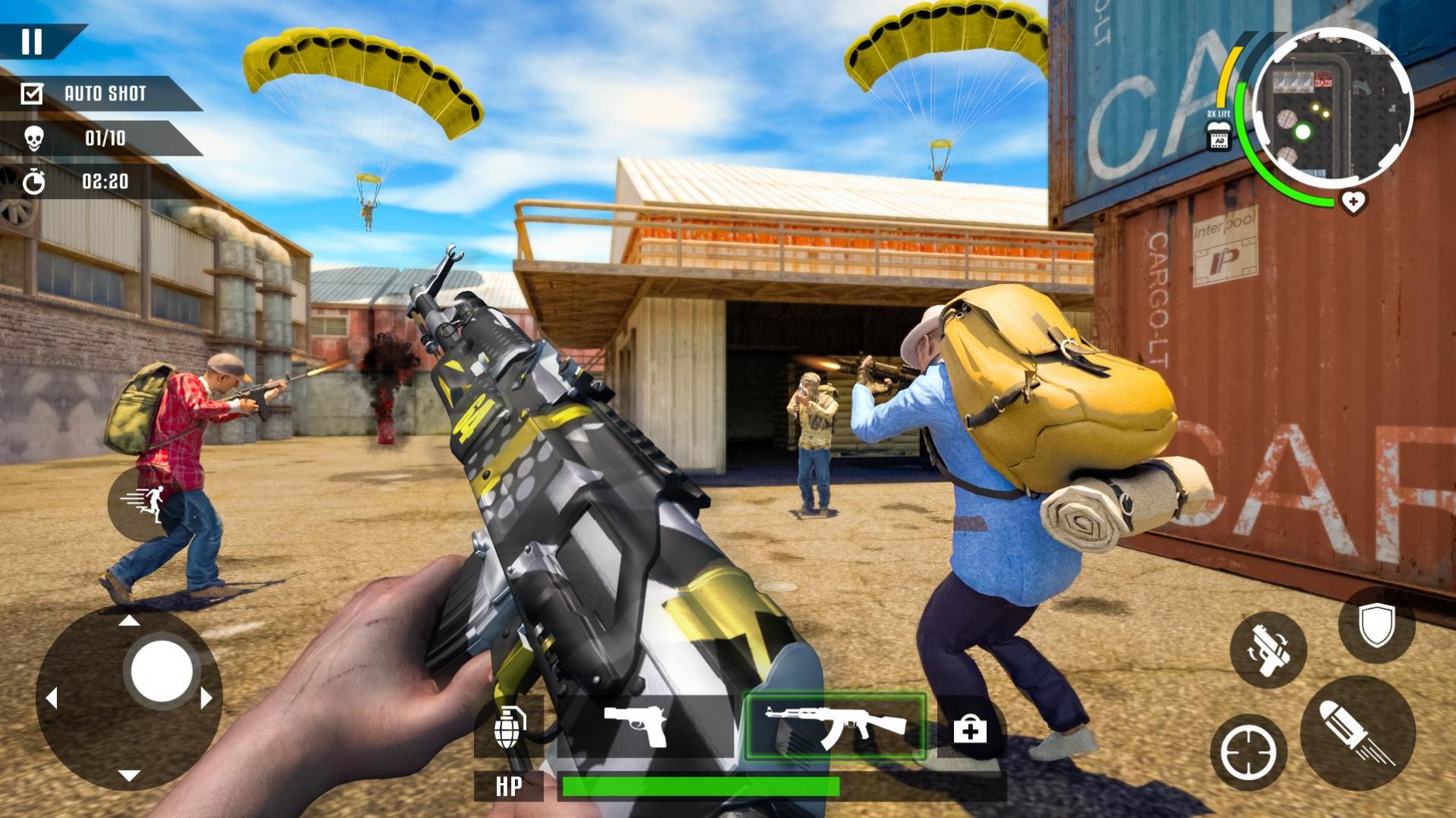 實(shí)彈射擊戰(zhàn)場游戲安卓版（Real Gun Shooting Fps Strike）截圖3