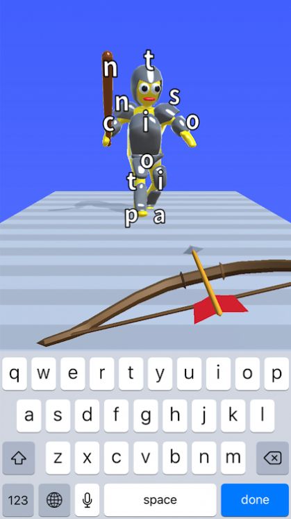 打字射箭游戲安卓版（hidden typing）截圖3