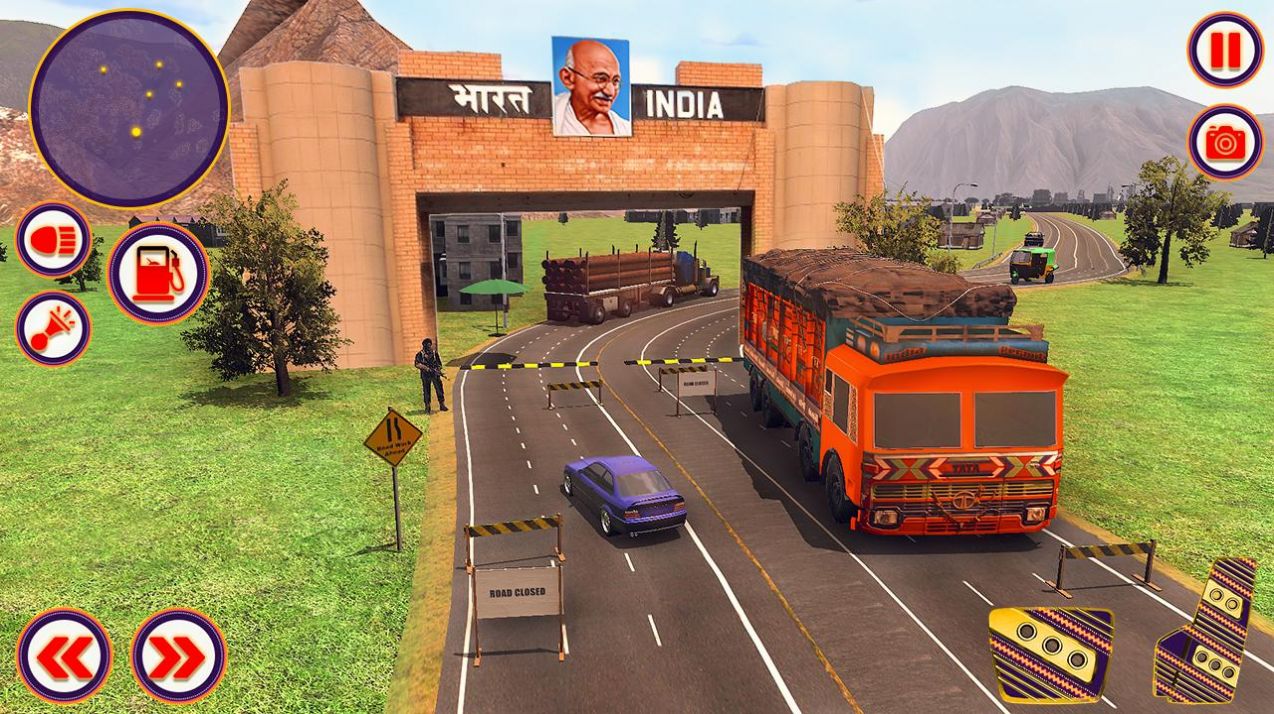 卡車駕駛模擬世界手機版游戲最新版（Pak Truck Driver）截圖1