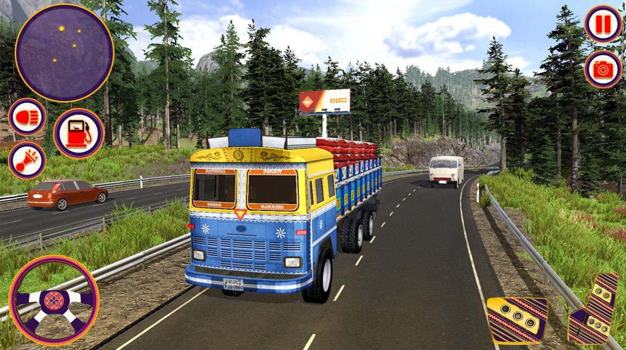 卡車駕駛模擬世界手機版游戲最新版（Pak Truck Driver）截圖3