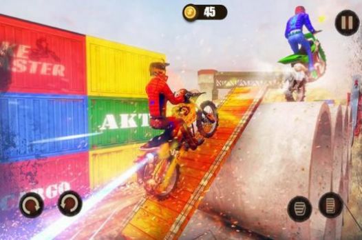 越野自行車競賽游戲版（Off Road Bike Race）截圖1