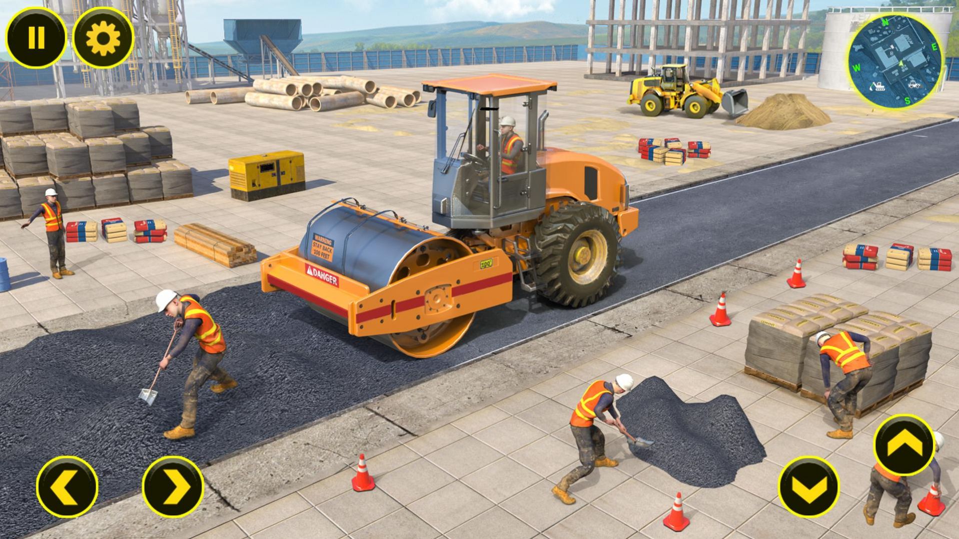 城市道路建設(shè)游戲中文版（Construction Sim ）截圖4