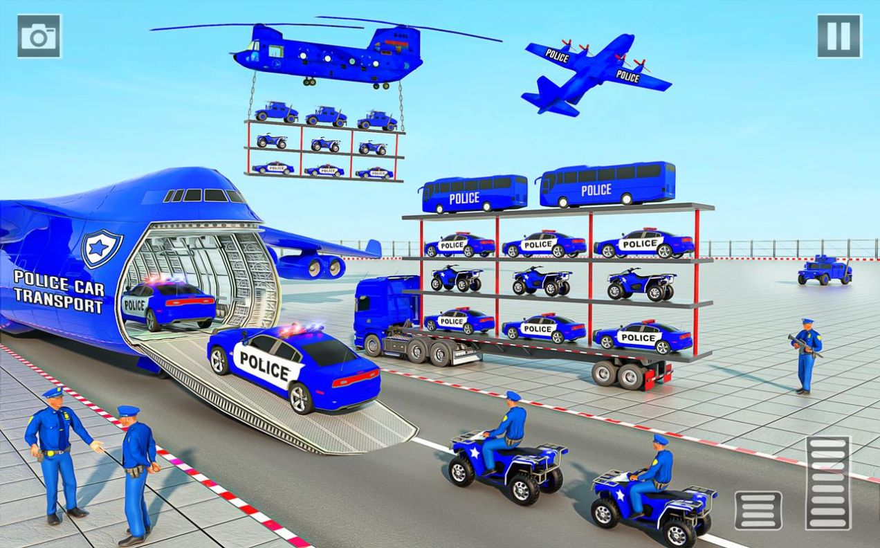 警察貨運卡車游戲最新安卓版截圖4