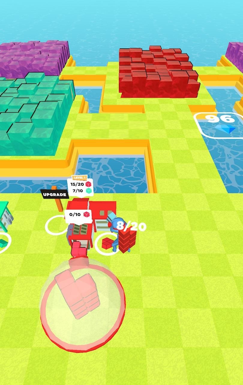 礦山探險(xiǎn)家游戲版（Block Land Idle Arcade-Idle）截圖2