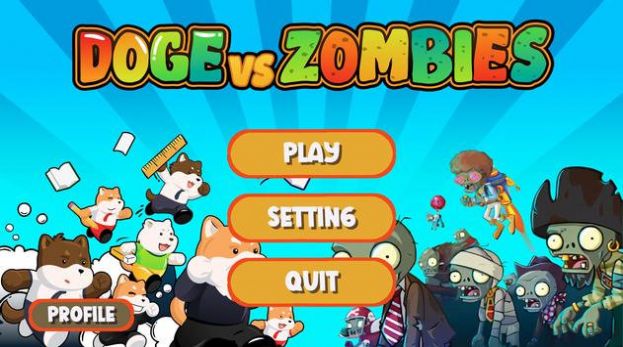 狗头vs僵尸游戏安卓版（Doge VS Zombie）截图3: