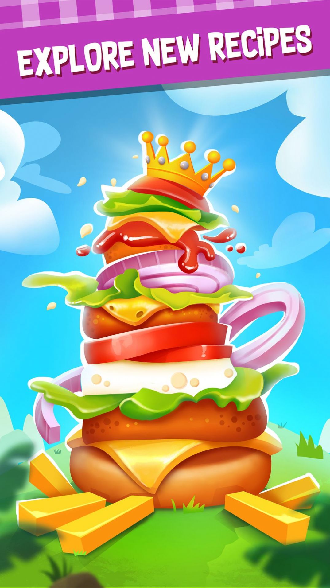 汉堡点击大亨游戏中文版（Burger City Tycoon）截图2: