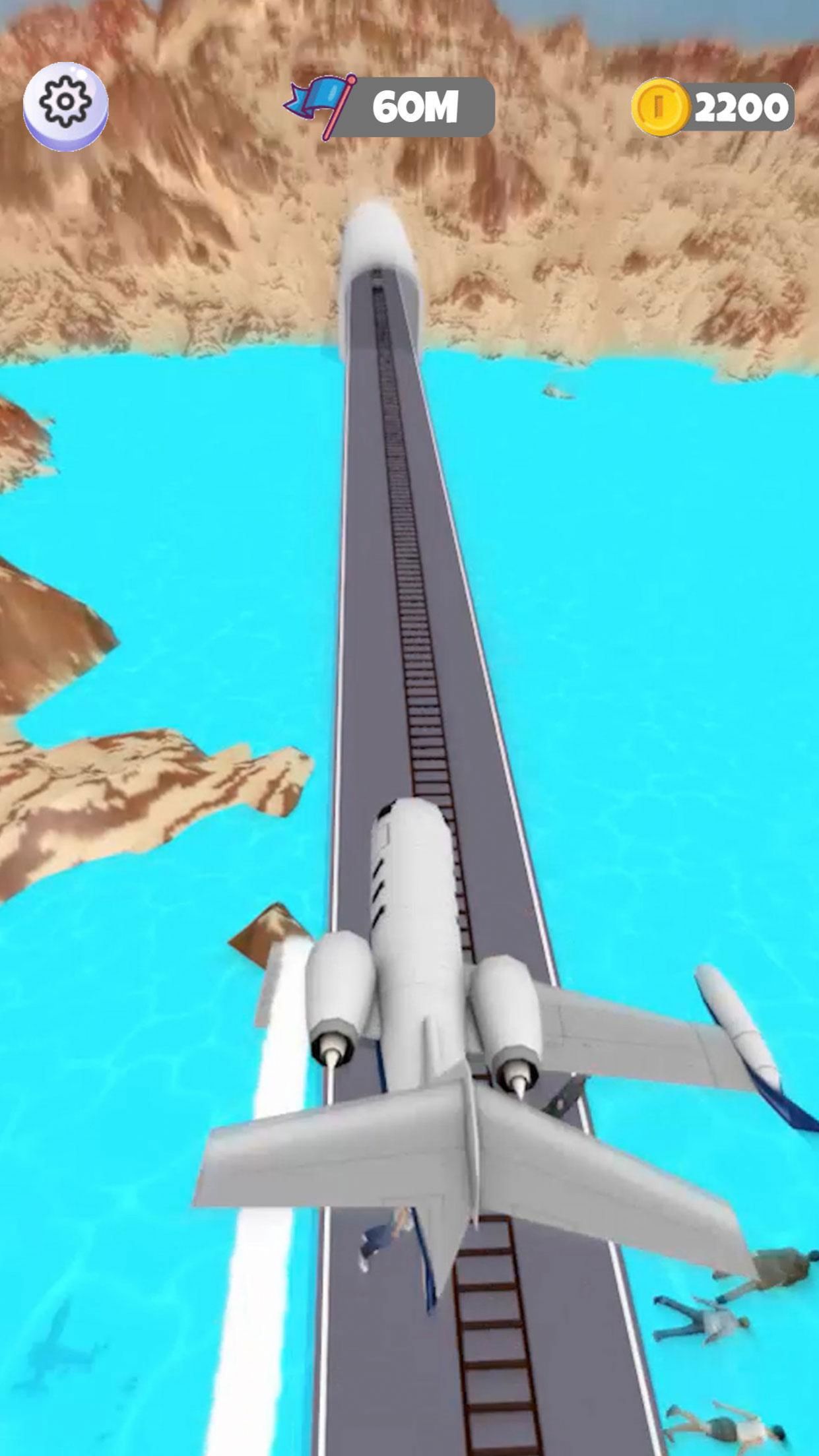 起飛飛行模擬器游戲安卓版（Sling Plane）截圖3