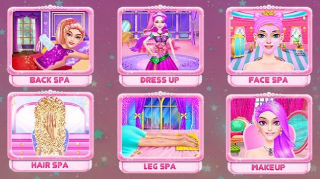 粉紅公主時尚沙龍游戲手機版（Pink Princess Fashion Salon）截圖4