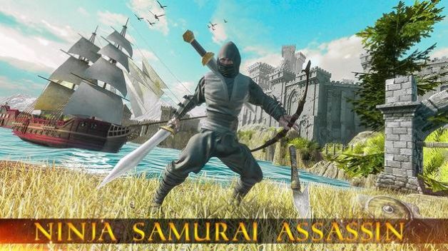 忍者武士殺手獵人游戲安卓版（Ninja Samurai Assassin Hunter）截圖6