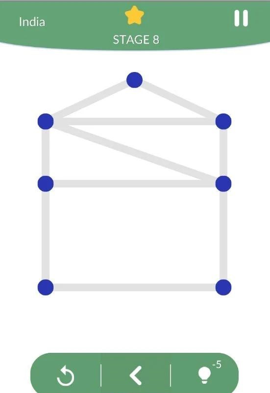 一筆連線(xiàn)2022游戲最新版（One Line Puzzle 2022）截圖2