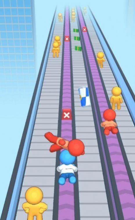 电梯跑酷3D游戏安卓版(Escalator Rush 3D)截图1: